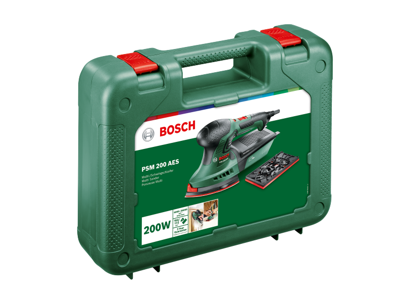 Večnamenski brusilnik Bosch PSM 200 AES, 06033B6000